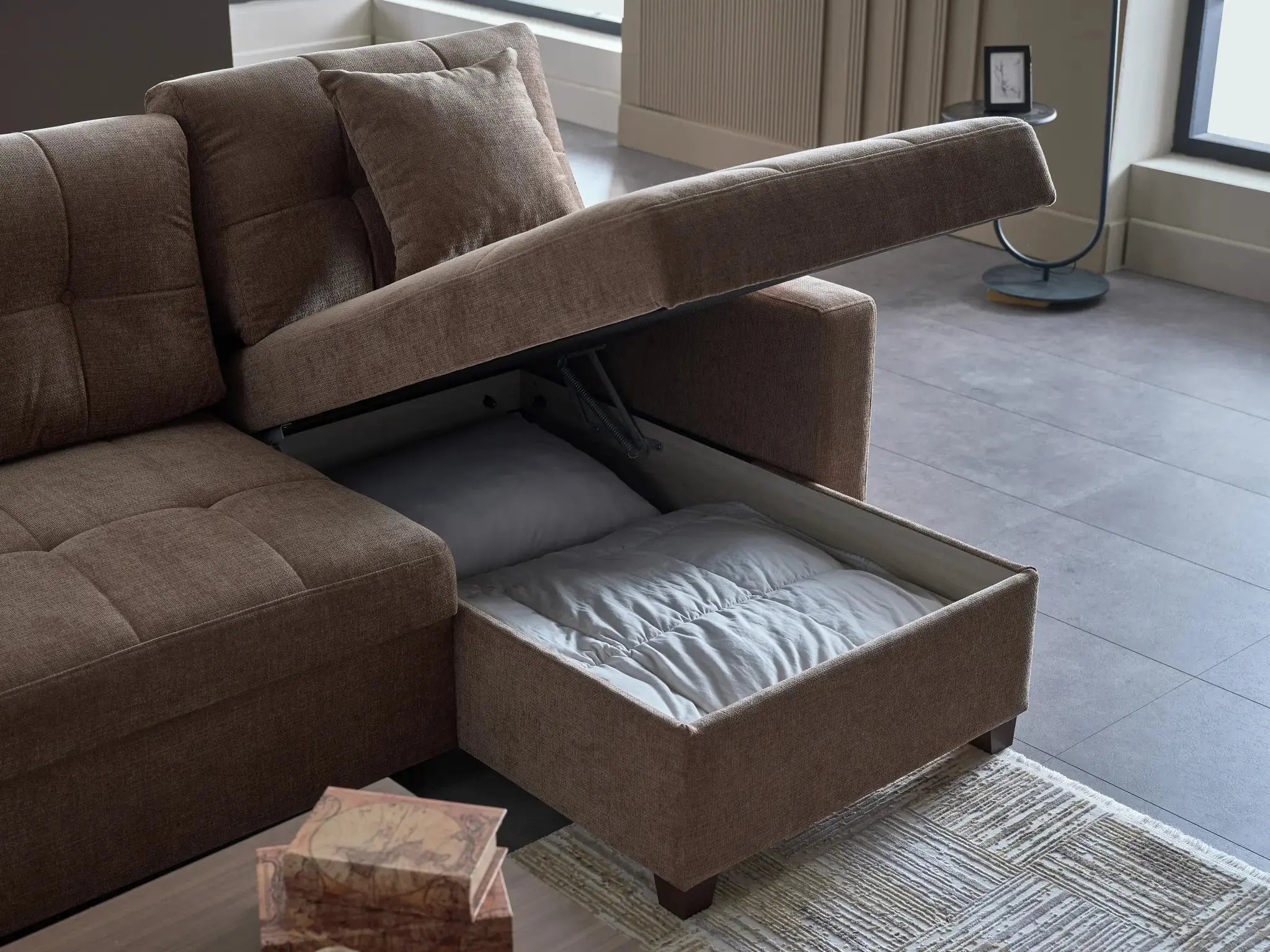 IVY Sectional (Brown) - Image 9