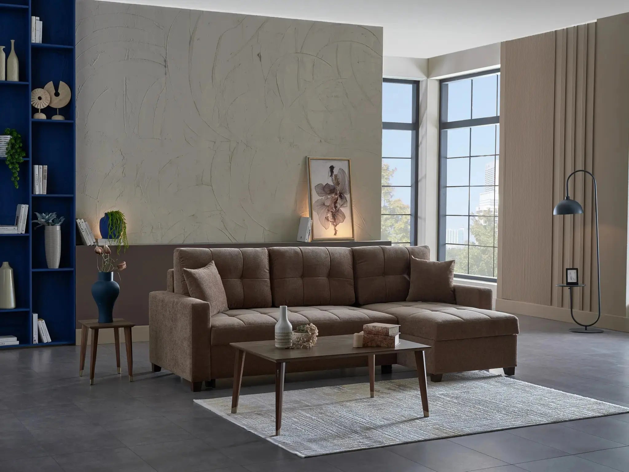 IVY Sectional (Brown) - Image 3
