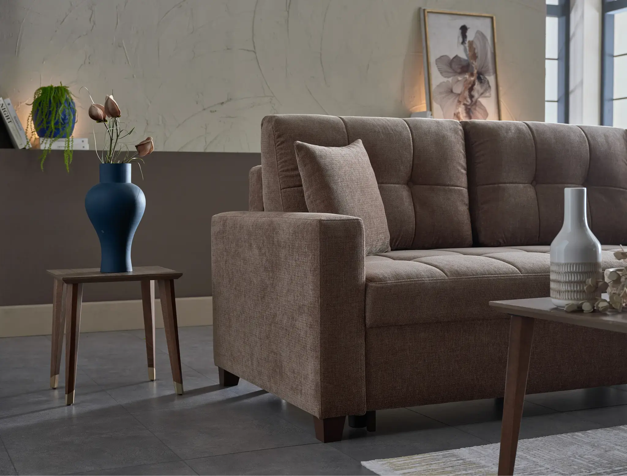 IVY Sectional (Brown) - Image 7