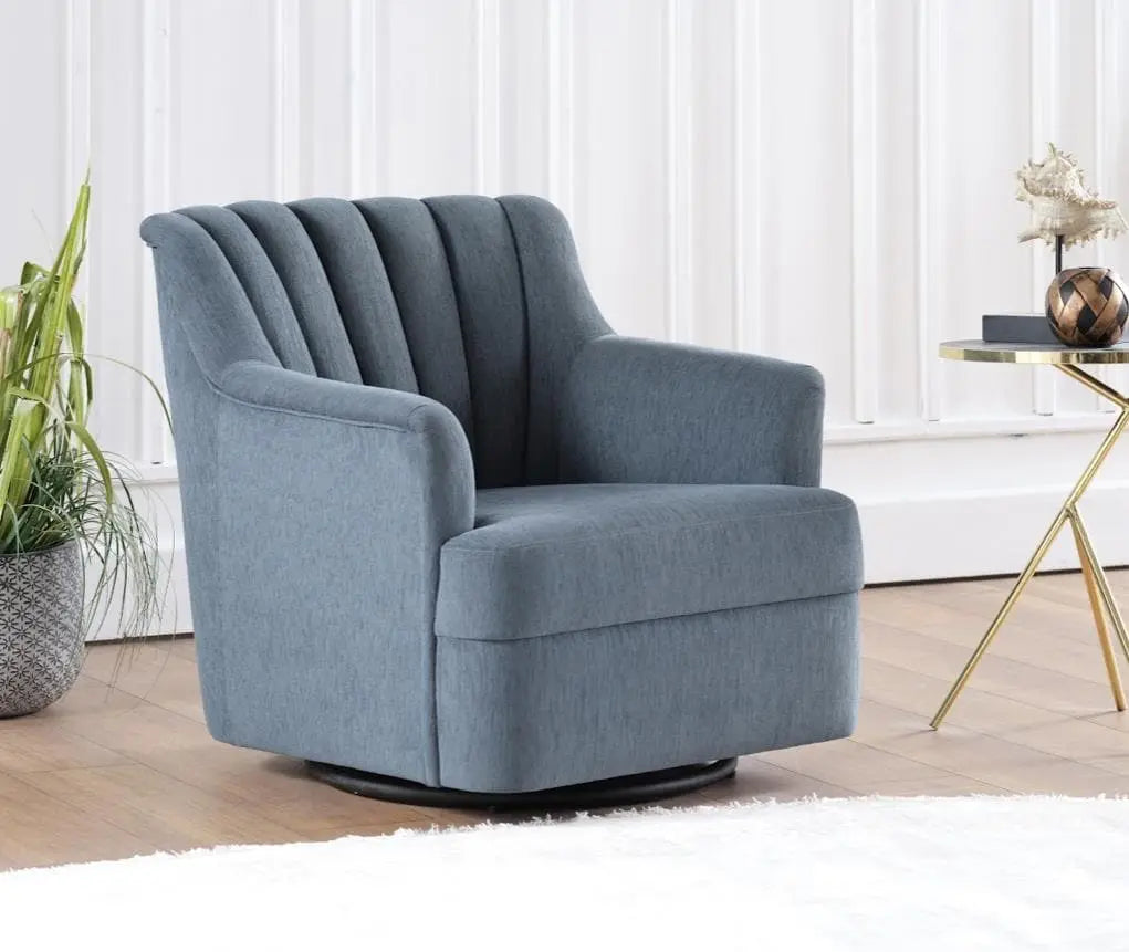 Urbane Swivel Chair — Urban Petrol Blue